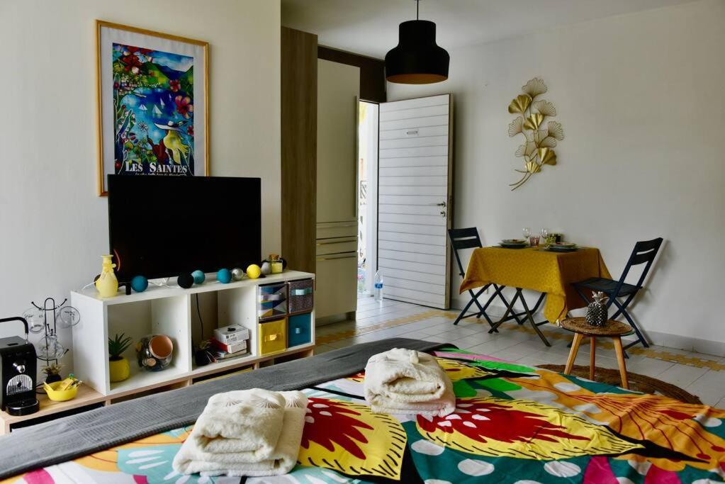 Joli Manga Soley Studio Dans Tres Belle Residence Saint-Francois  Esterno foto