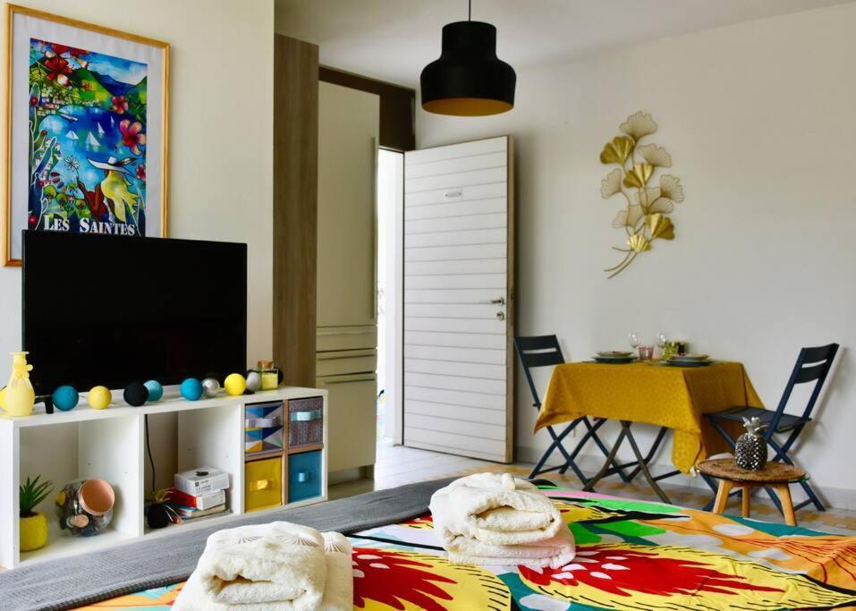 Joli Manga Soley Studio Dans Tres Belle Residence Saint-Francois  Esterno foto